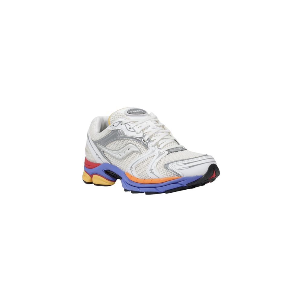Saucony White Synthetic Athletic Sneakers