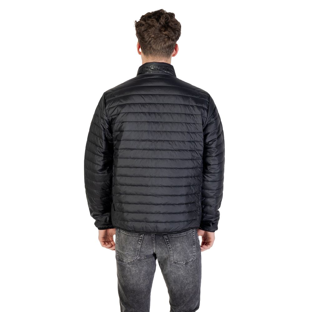 Napapijri Black Polyamide Coat