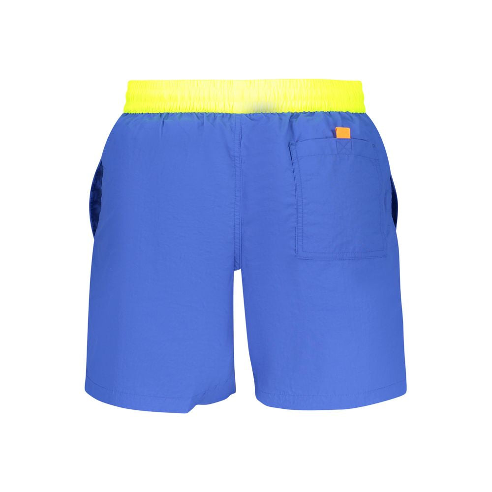 Norway 1963 Blu Poliammide Men Swim Boxer