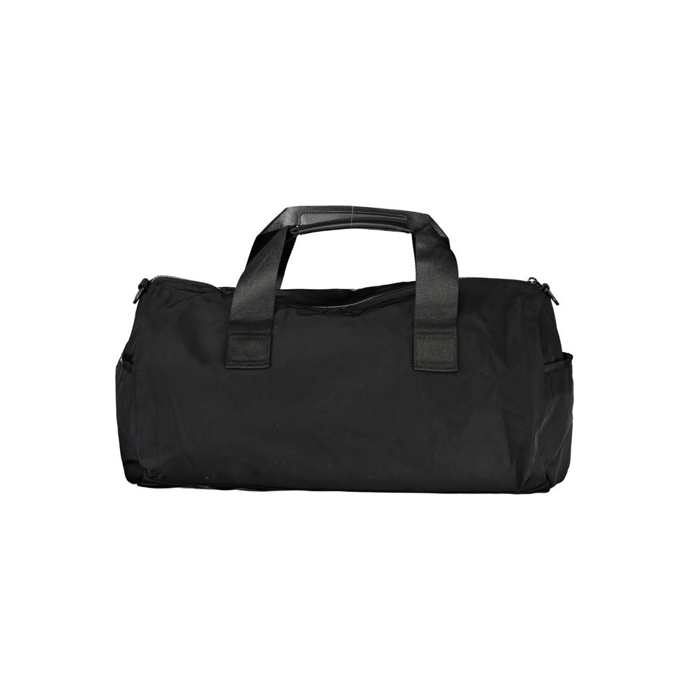 Tommy Hilfiger Black Polyester Men's Shoulder Bag