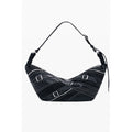 Desigual Nero Poliuretano Women Shoulder Bag