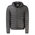Cavalli Class Black Polyester Men's Light Jacket