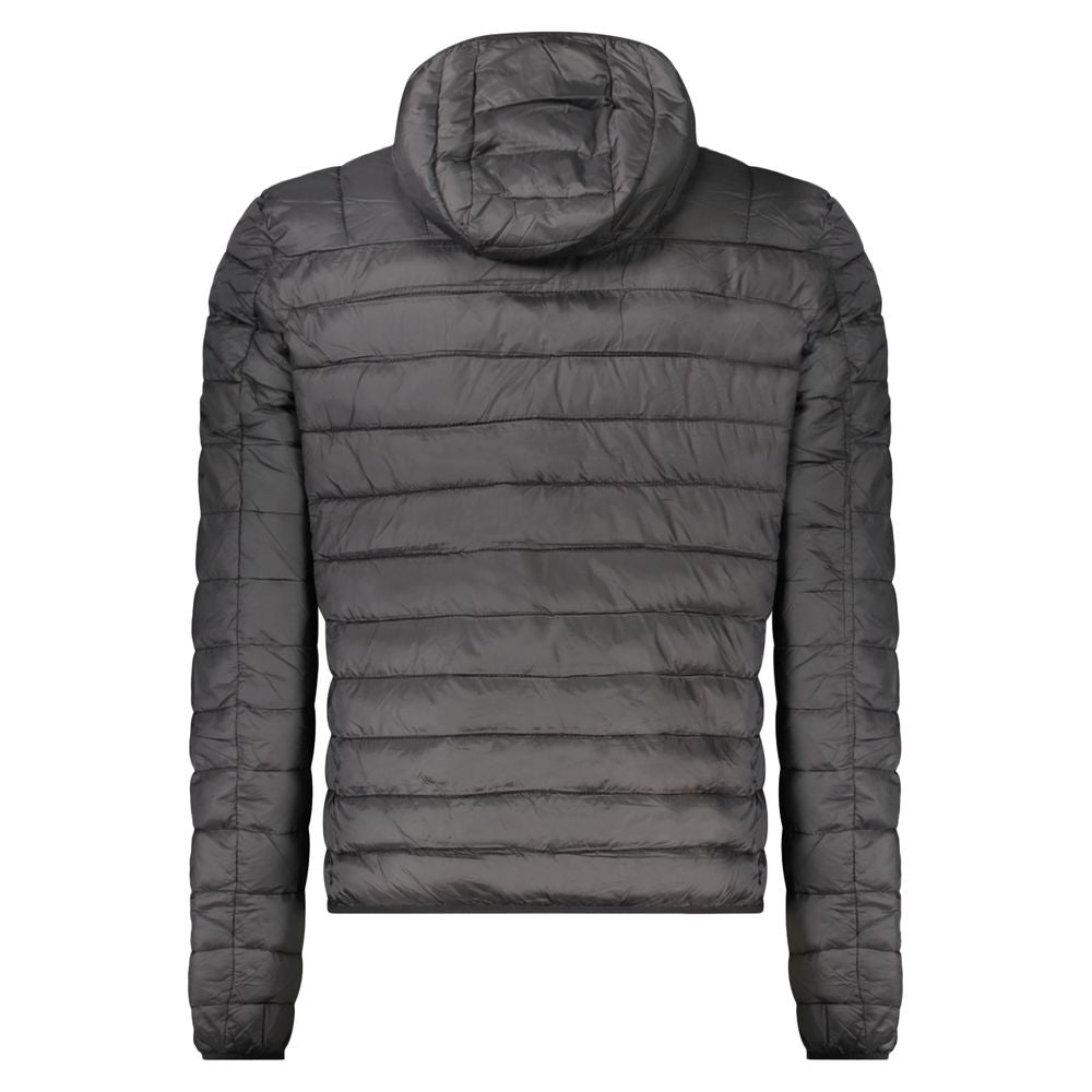 Cavalli Class Black Polyester Jackets & Coat