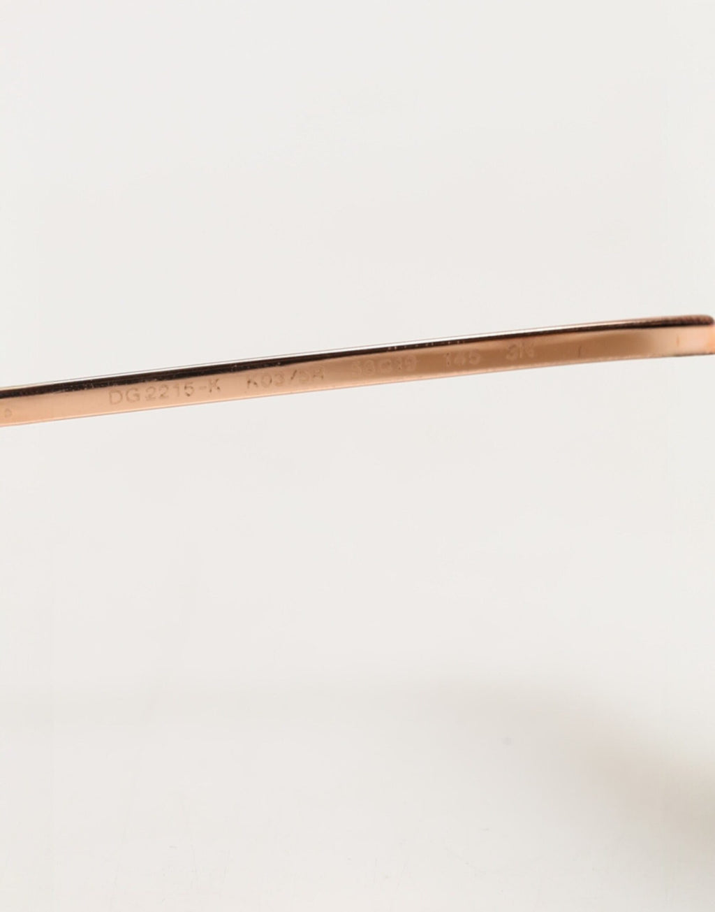 Dolce & Gabbana DG2215K Gold Metal Round Shades Eyewear Sunglasses