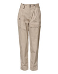 Dolce & Gabbana Beige Cotton Tapered Cargo Men Trouser Pants