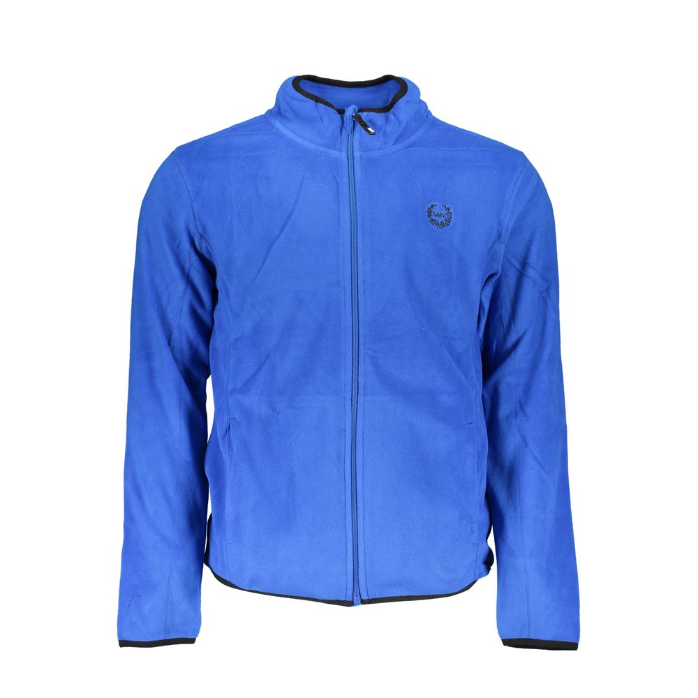 Gianmarco Venturi Blue Cotton Mens Sweater