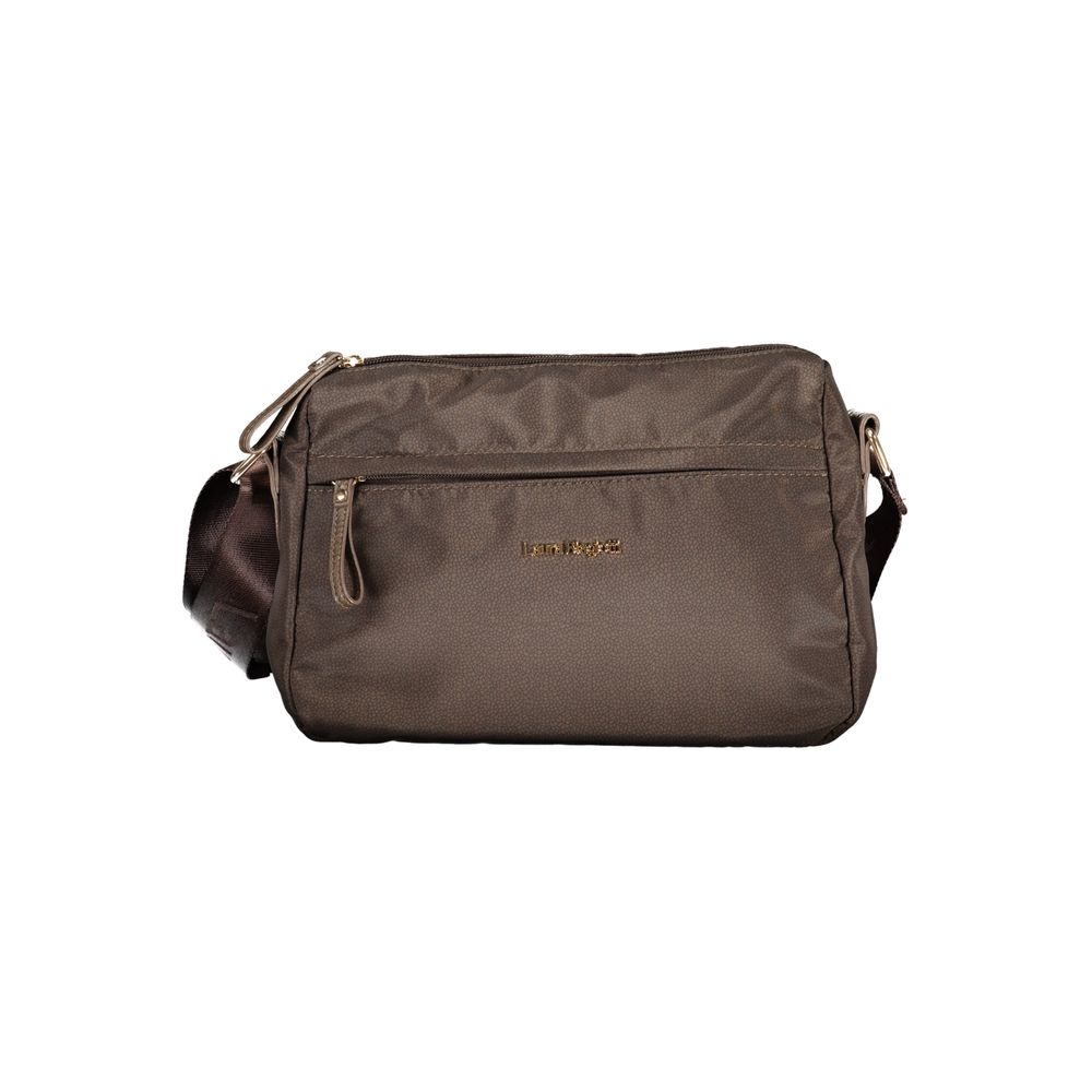 Laura Biagiotti Marrone Polyester Women Handbag