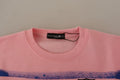 Philippe Model Pink Printed Long Sleeves Pullover Sweater
