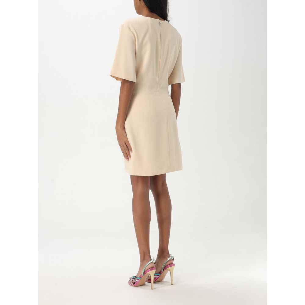 Multicolor Crepe Casual Dress