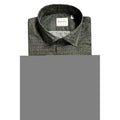 Green Cotton Men's Slim Shirt