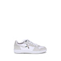 White Calf Leather Bos Taurus Low Top Sneakers