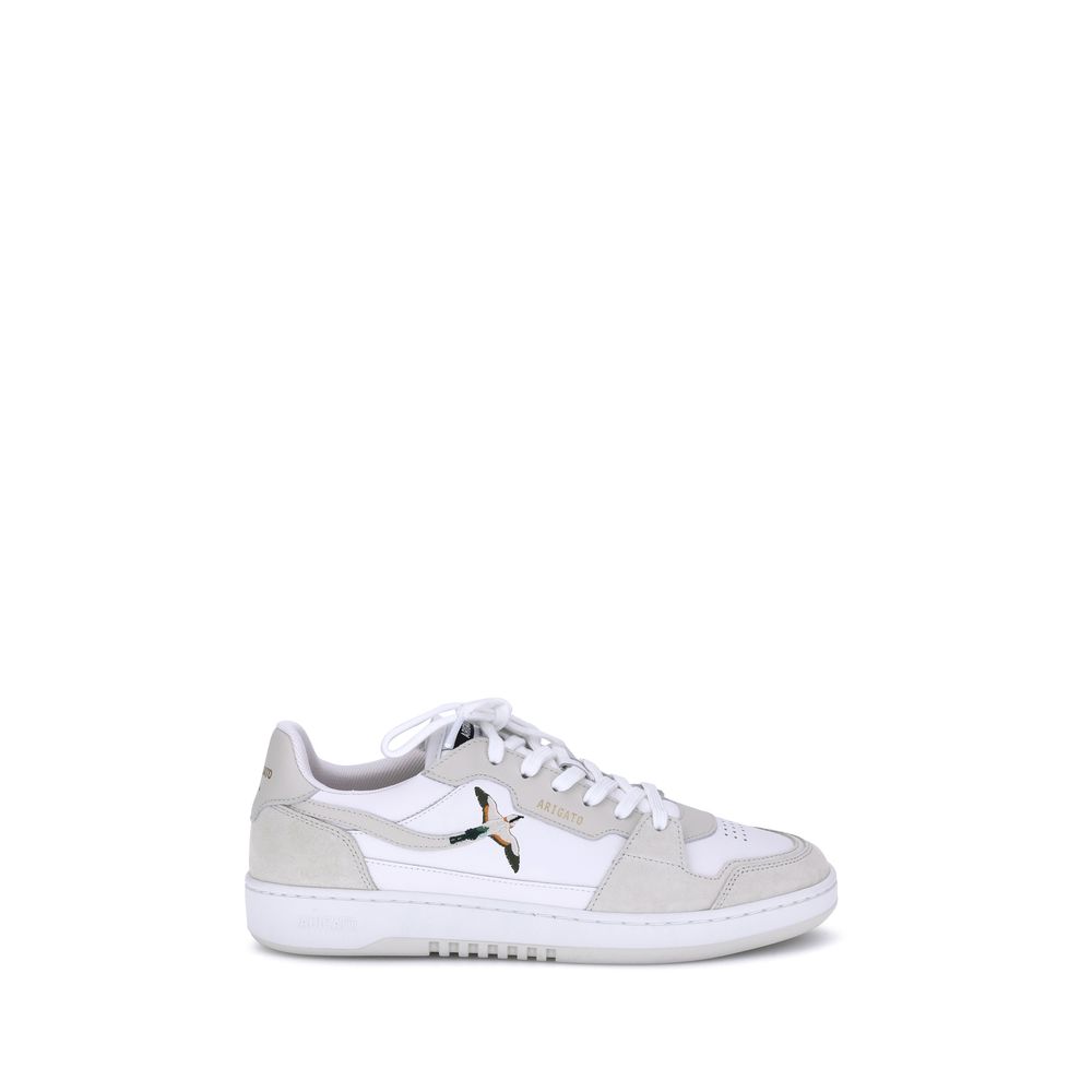 White Calf Leather Bos Taurus Low Top Sneakers