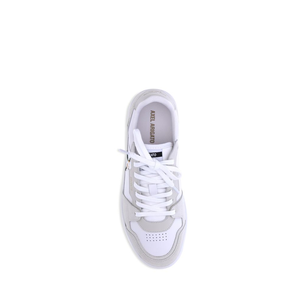 White Calf Leather Bos Taurus Low Top Sneakers