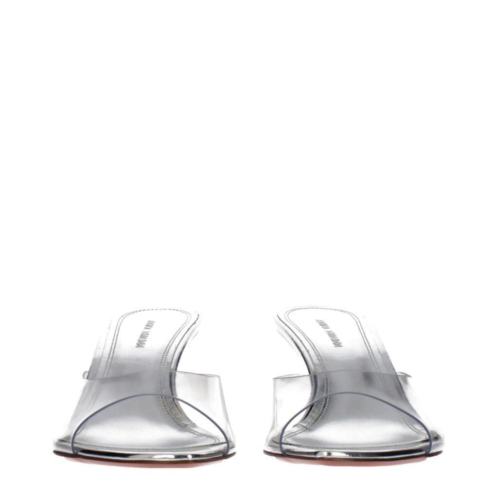 Transparent Pvc Stiletto Heel Sandals