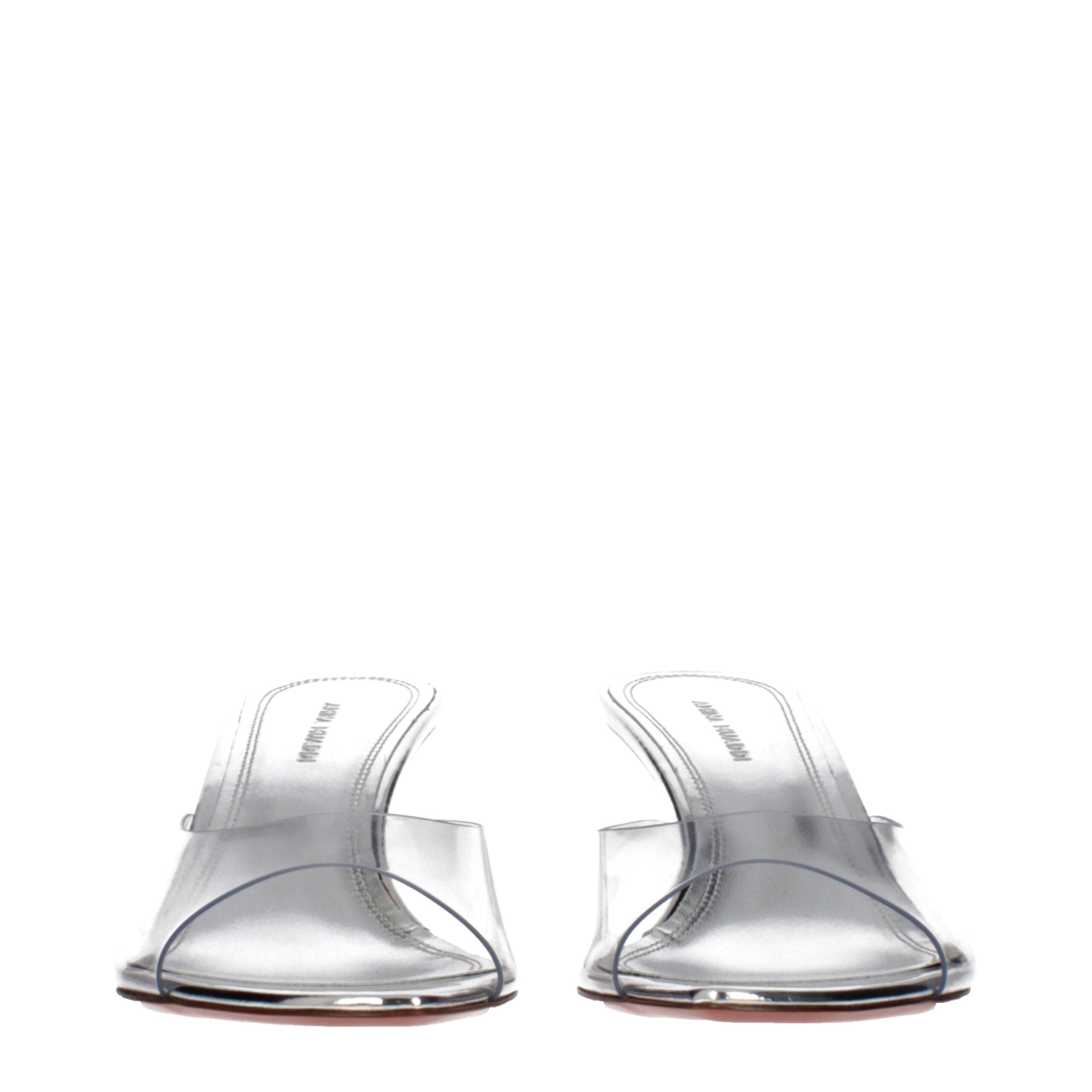 Transparent Pvc Stiletto Heel Sandals