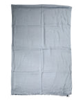 Dolce & Gabbana Light Blue Cashmere Knitted Shawl Scarf