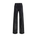L'Agence Black Cotton Jeans Denim