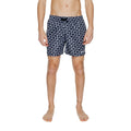Black Polyester Swim Shorts