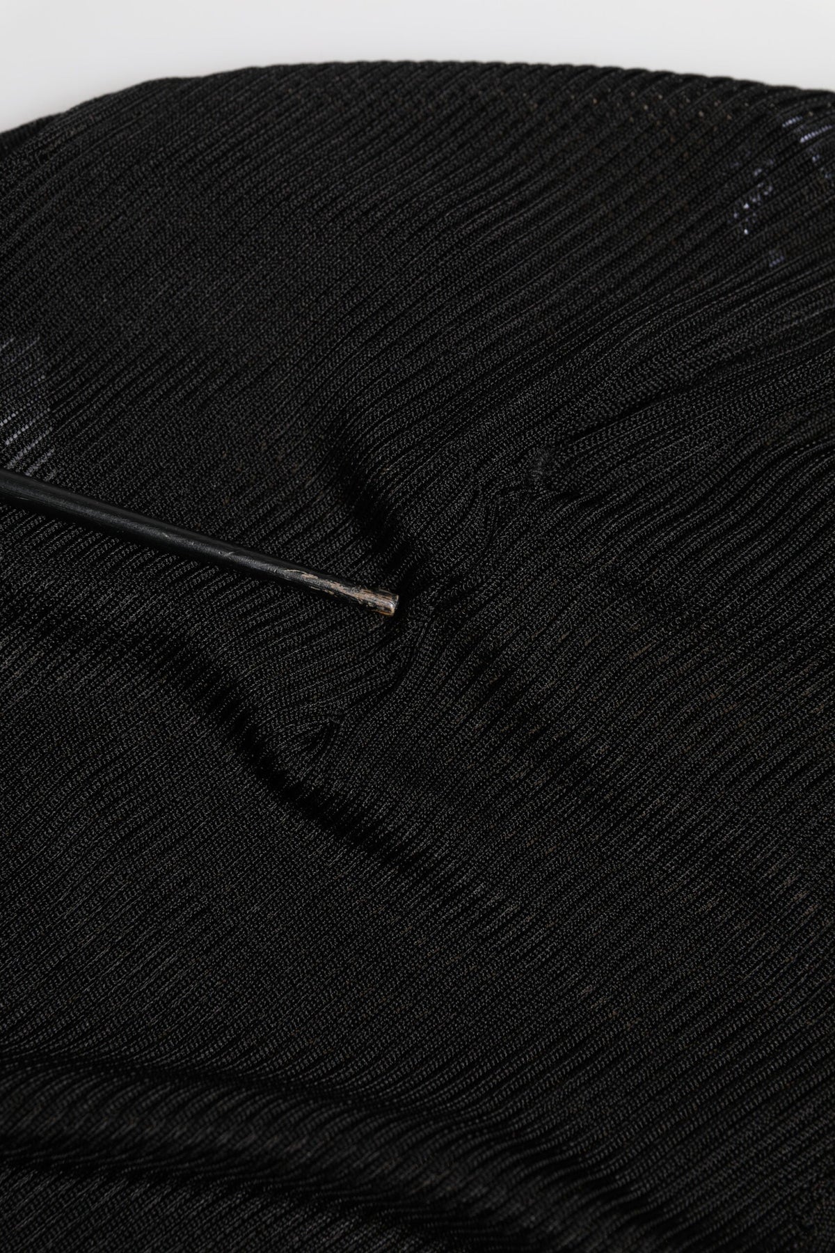Dolce & Gabbana Black Viscose Turtle Neck Pullover Top