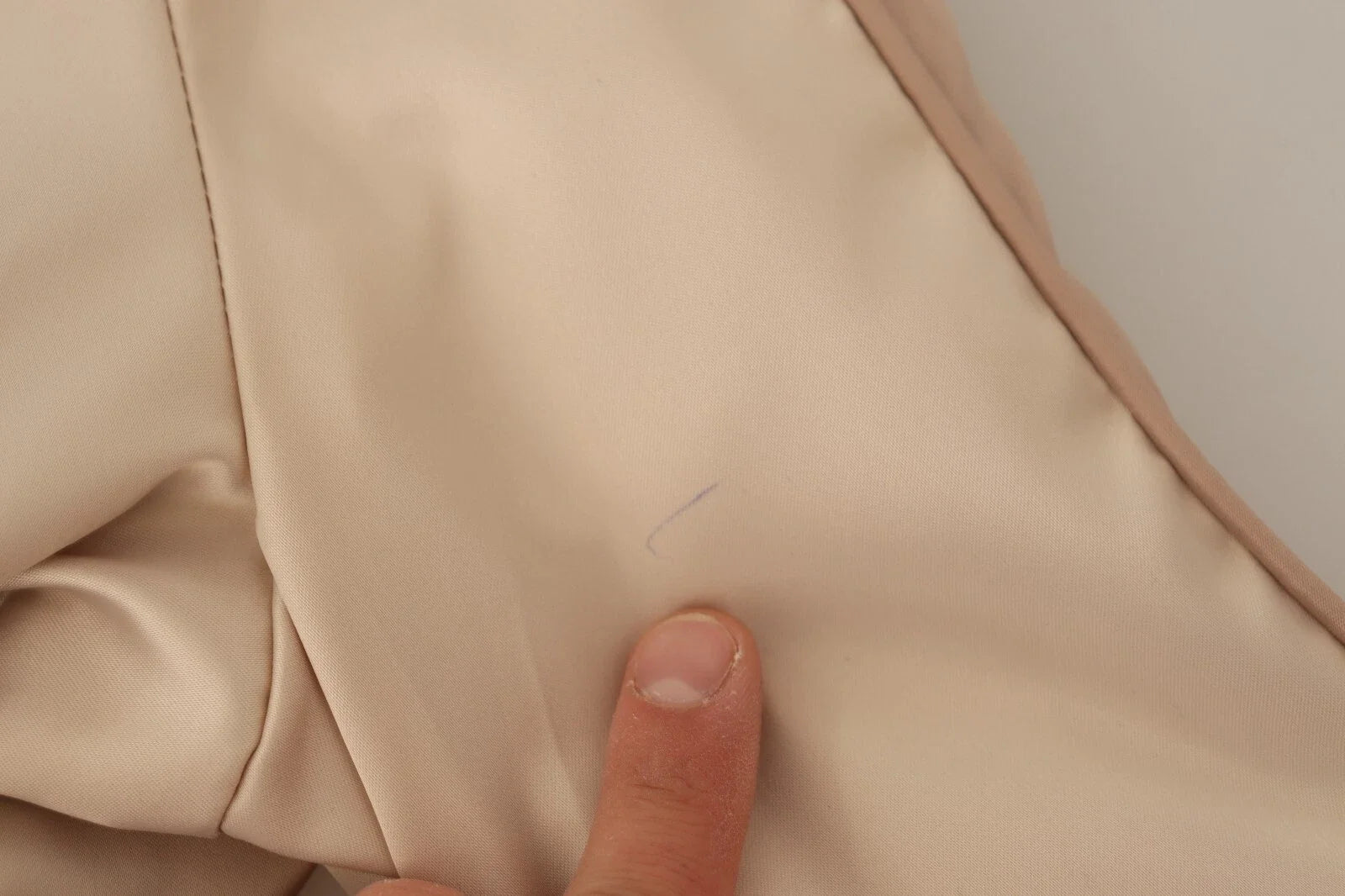 Twinset Bomber Full Zip Beige Long Sleeves Polyester Jacket
