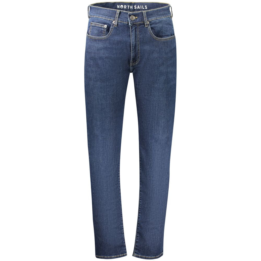 North Sails Blu Cotton Men Jeans