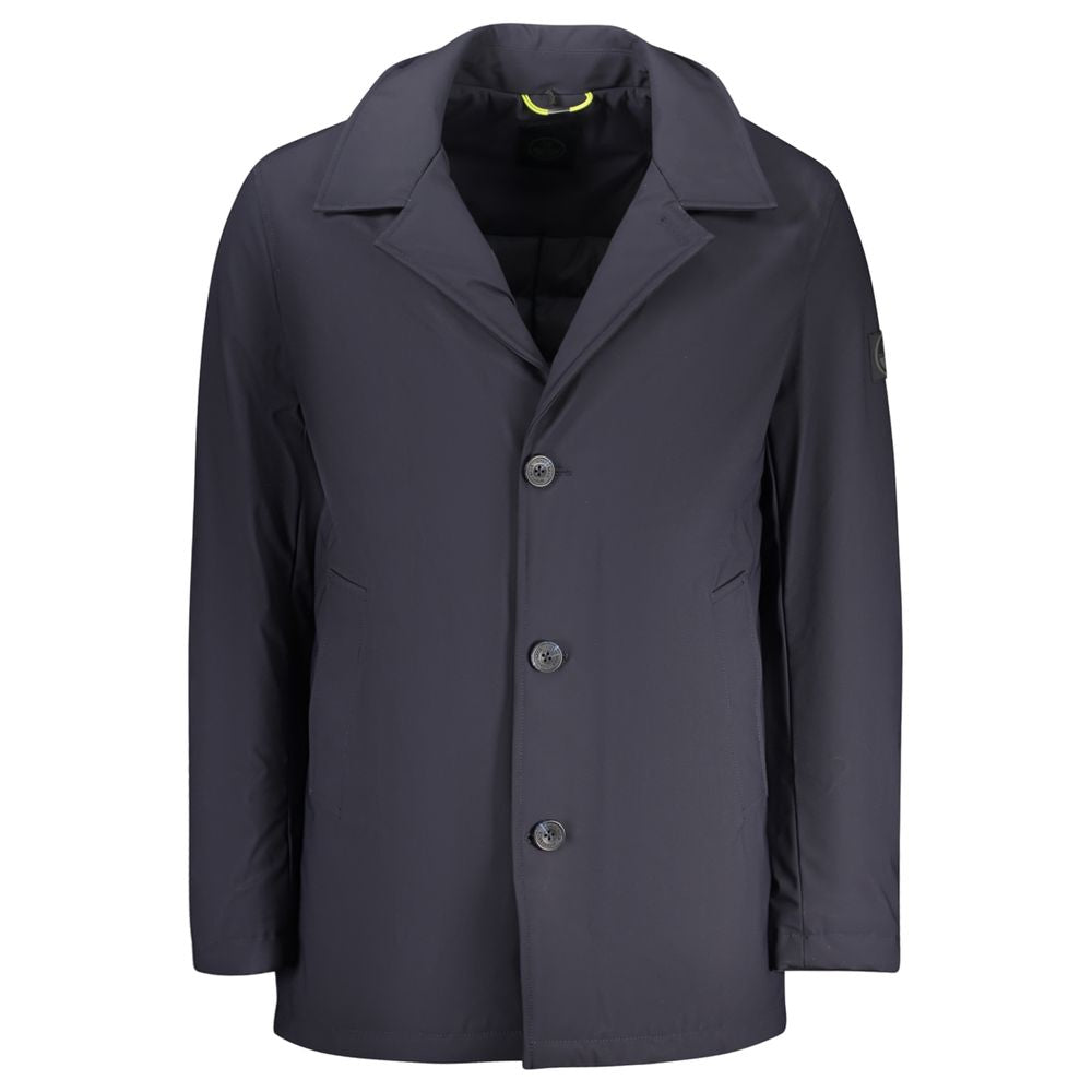 North Sails Blue Polyester Men's Jacket