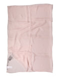 Dolce & Gabbana Light Pink Stole Silk Neck Wrap Shawl  Scarf